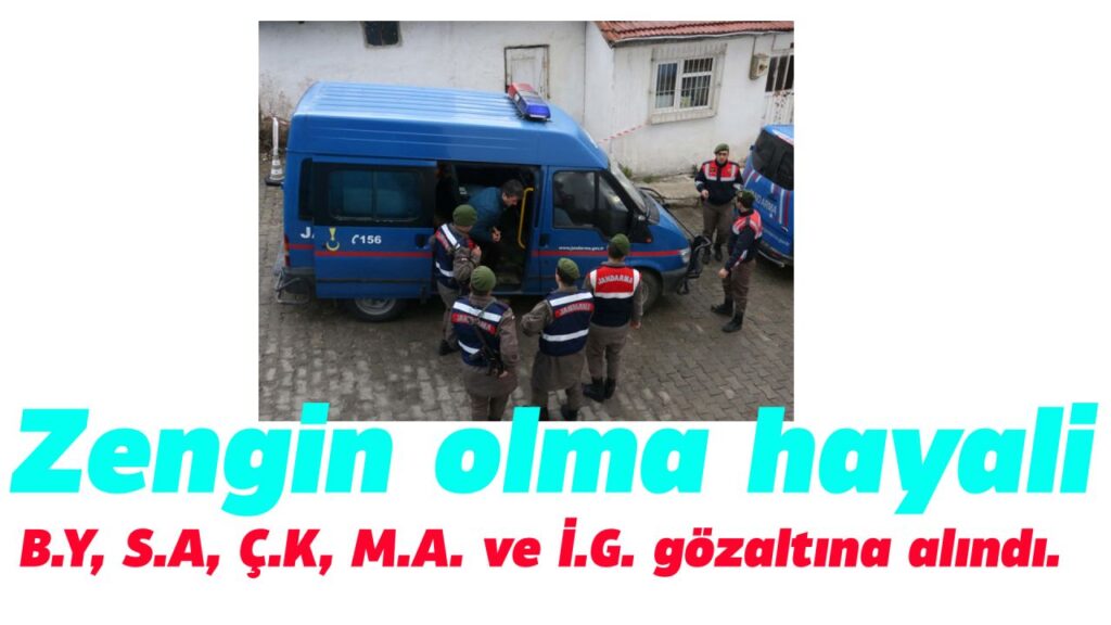 Bolu’da Kaçak Kazı Operasyonu Bolu’da Kaçak Kazı Operasyonu