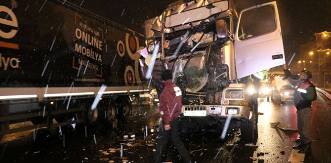 HURDAYA DÖNEN TIRDAN SAĞ KURTULDU HURDAYA DÖNEN TIRDAN SAĞ KURTULDU