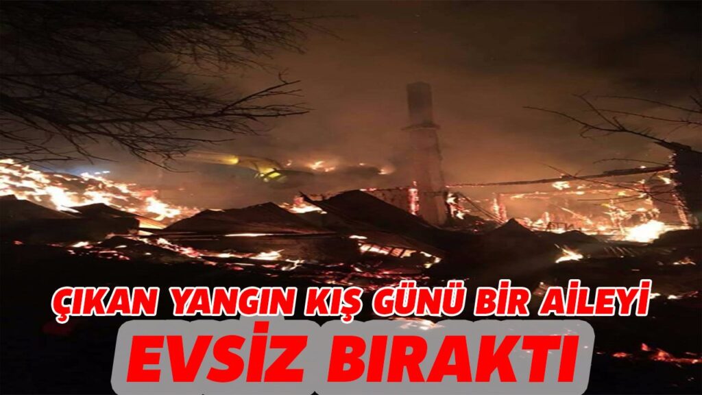 KIŞ GÜNÜ EVSİZ KALDILAR