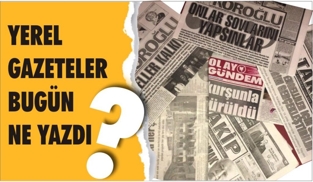 MANŞETLER NE DİYOR? (20.12.2017)