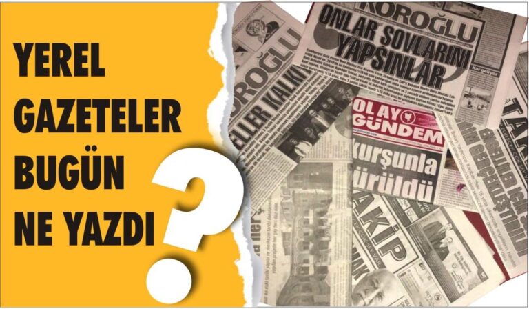 MANŞETLER NE DİYOR? (19.12.2017)