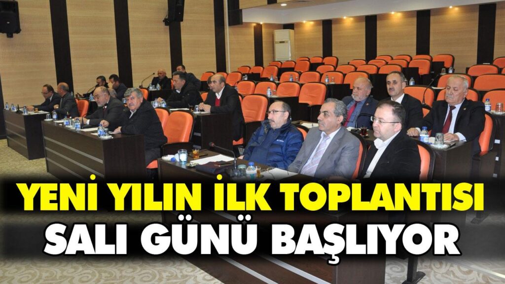 MECLİSTE YENİ YIL TOPLANTIYLA BAŞLIYOR MECLİSTE YENİ YIL TOPLANTIYLA BAŞLIYOR
