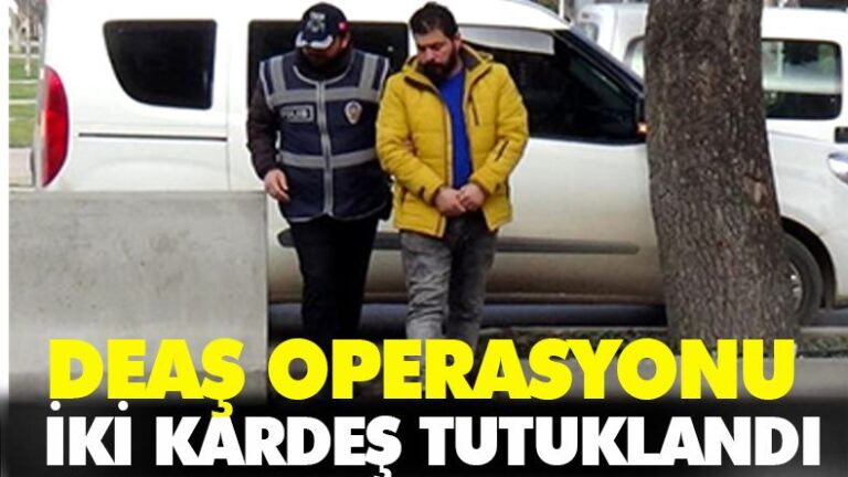 İki kardeş tutuklandı