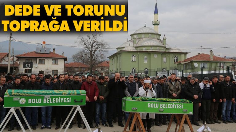 DEDE VE TORUNU TOPRAĞA VERİLDİ