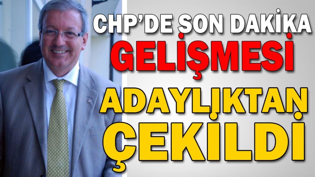 ÇINGI ADAYLIKTAN ÇEKİLDİ ÇINGI ADAYLIKTAN ÇEKİLDİ