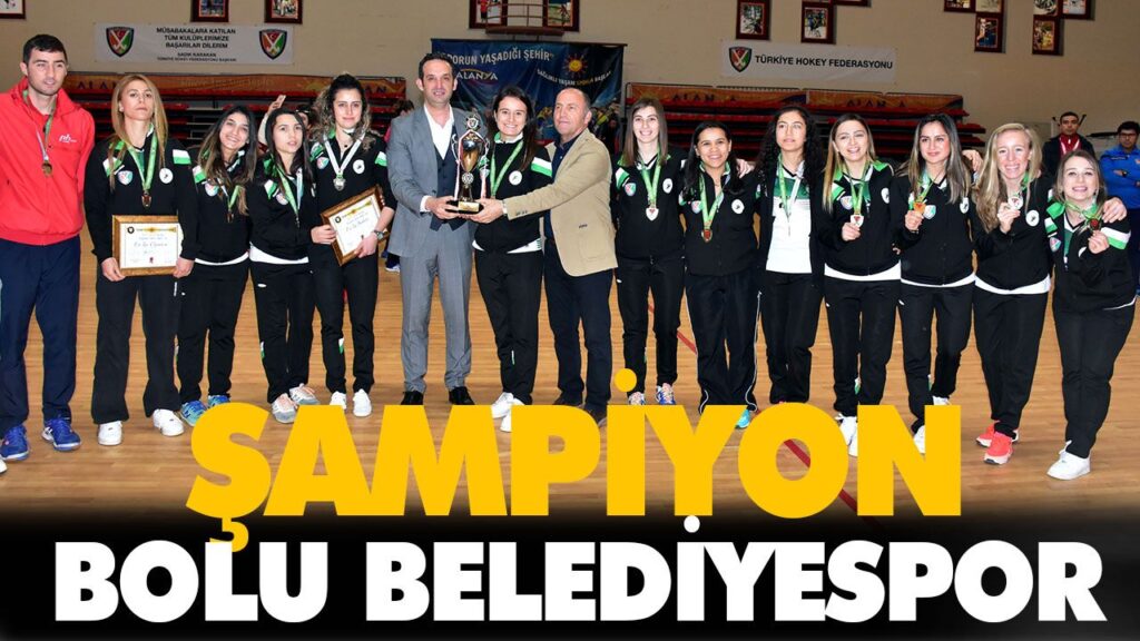 ŞAMPİYON BOLU BELEDİYESPOR ŞAMPİYON BOLU BELEDİYESPOR