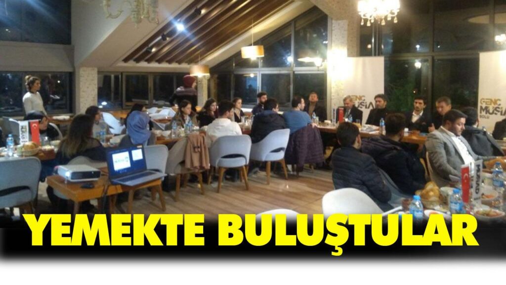 Genç MÜSİAD ve öğrenciler yemekte buluştu Genç MÜSİAD ve öğrenciler yemekte buluştu