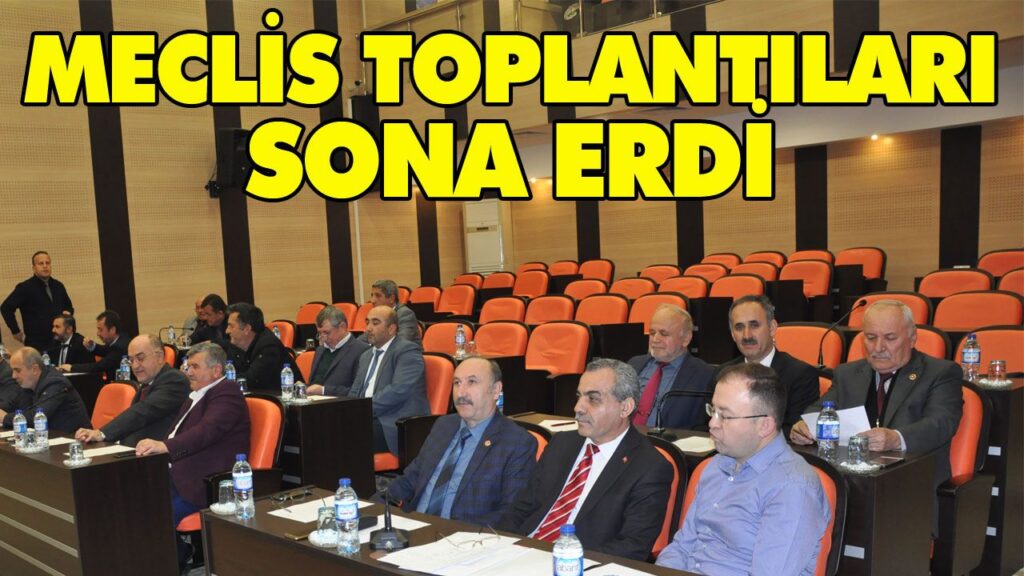 OCAK AYI TOPLANTILARI SONA ERDİ OCAK AYI TOPLANTILARI SONA ERDİ