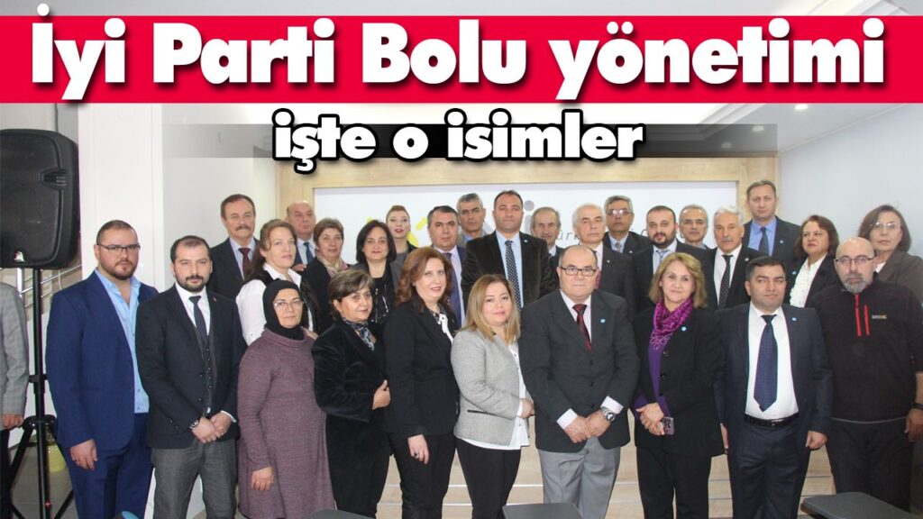 İyi Parti Bolu teşkilatı kendini tanıttı İyi Parti Bolu teşkilatı kendini tanıttı
