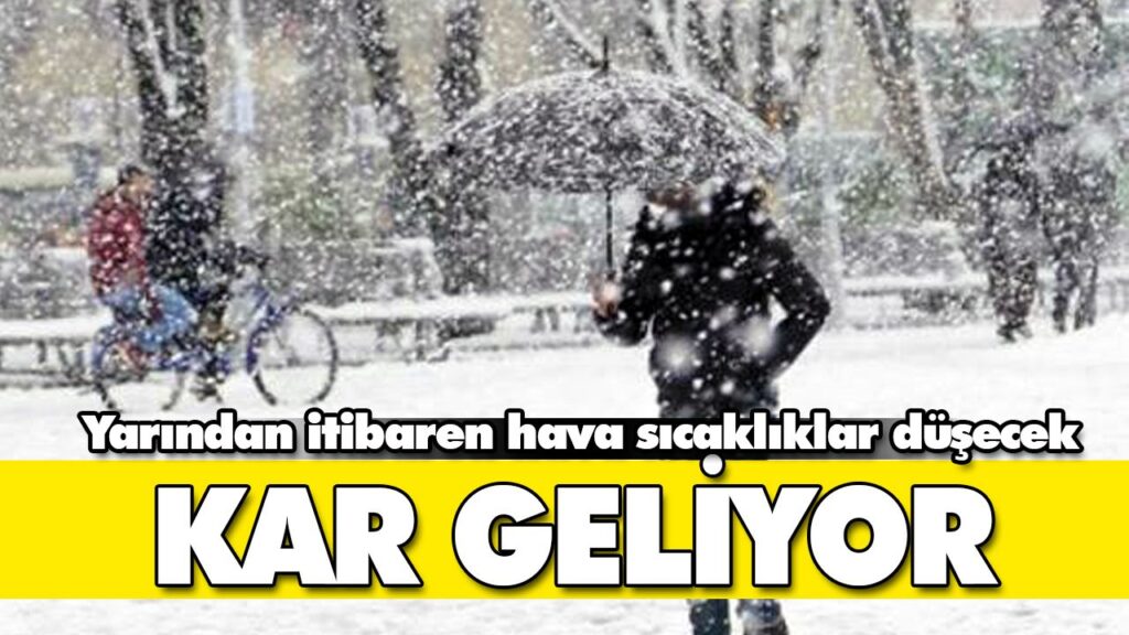 Kar geliyor Kar geliyor