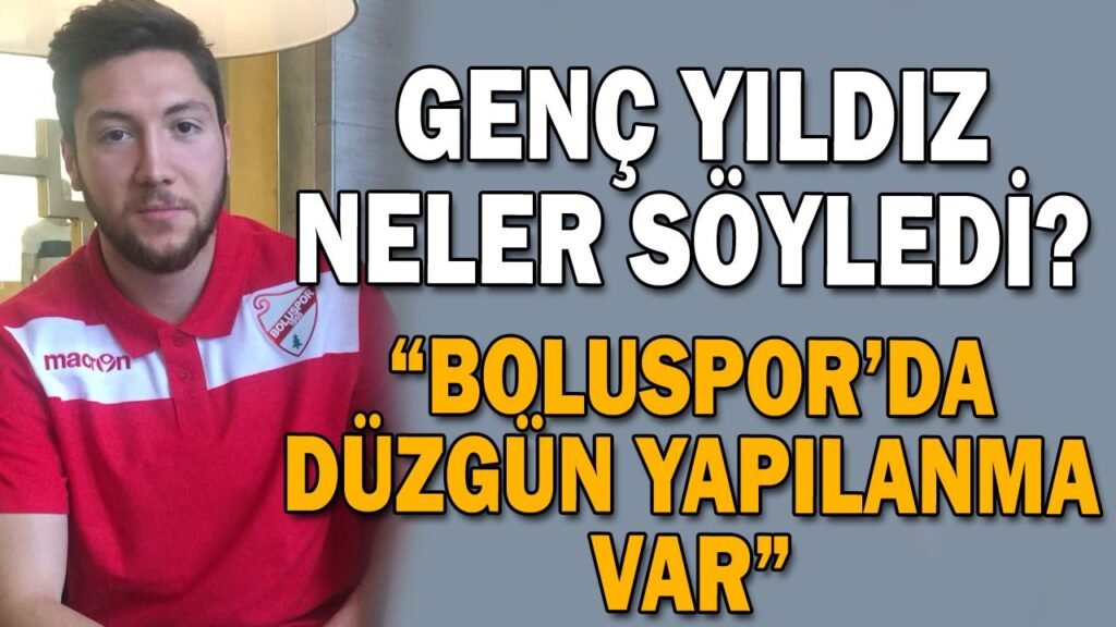 “BOLUSPOR’DA DÜZGÜN YAPILANMA VAR” “BOLUSPOR’DA DÜZGÜN YAPILANMA VAR”