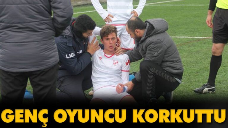 GENÇ OYUNCU KORKUTTU
