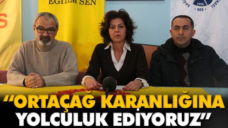 “ORTAÇAĞ KARANLIĞINA YOLCULUK EDİYORUZ”