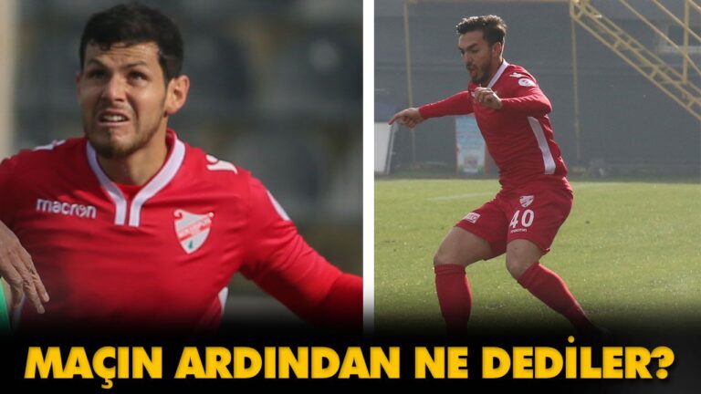 MAÇIN ARDINDAN NE DEDİLER?
