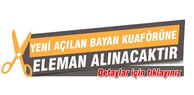 Bayan kuaför aranıyor