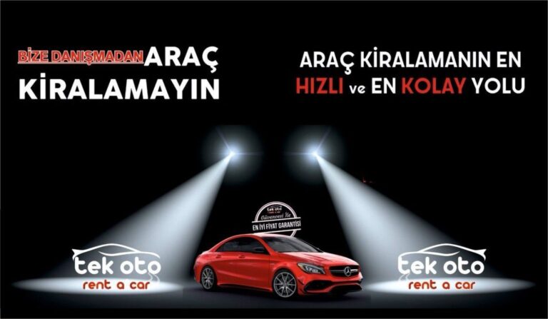 TEK OTO RENT A CAR -BOLU