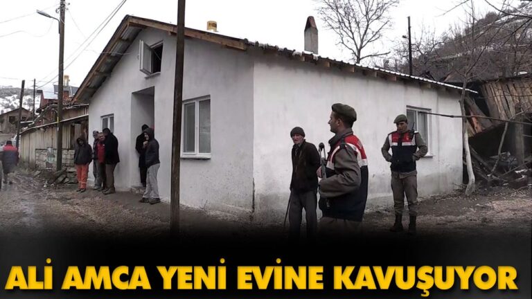 YENİ EVİNE KAVUŞUYOR