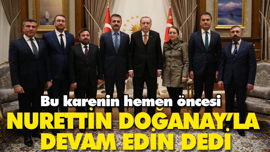 Cumhurbaşkanı ile görüşmenin fotoğrafları Cumhurbaşkanı ile görüşmenin fotoğrafları