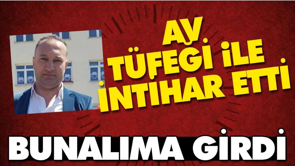 İNTİHAR ETTİ İNTİHAR ETTİ
