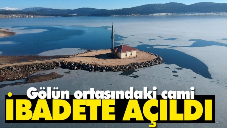 GÖL CAMİ İBADETE AÇILDI