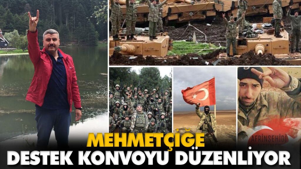 MEHMETÇİĞE DESTEK KONVOYU MEHMETÇİĞE DESTEK KONVOYU