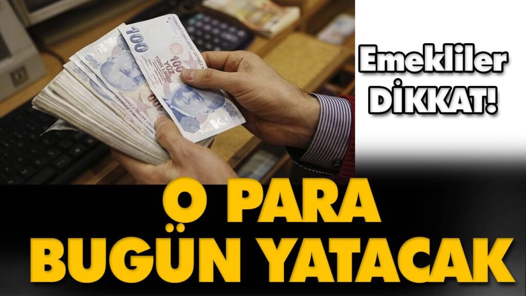 EMEKLİLERİN DİKKATİNE…