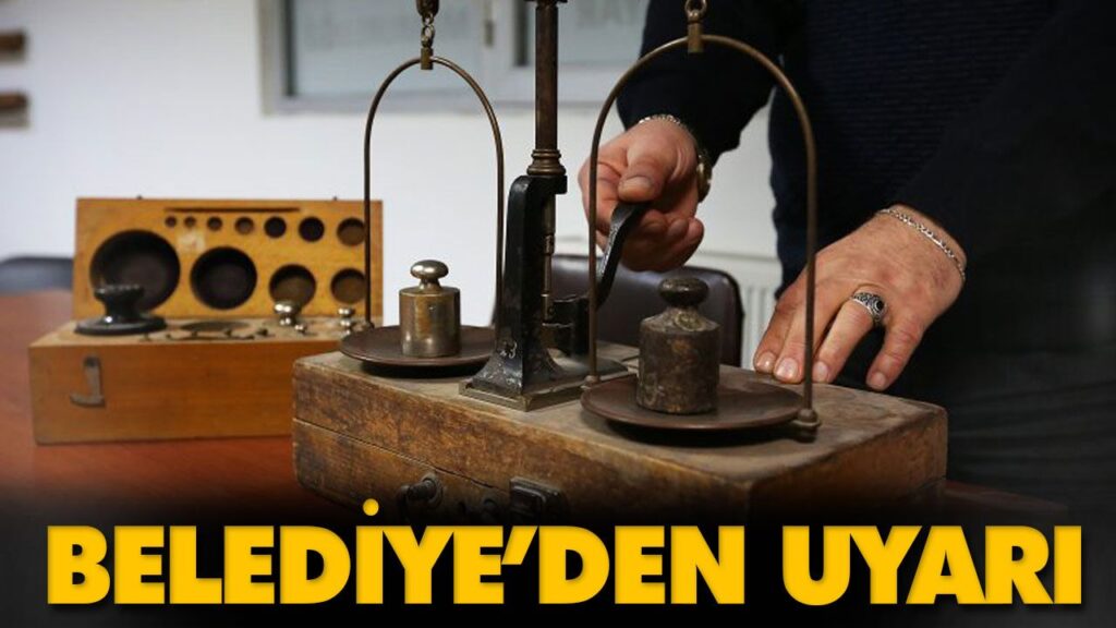 BELEDİYE’DEN UYARI BELEDİYE’DEN UYARI