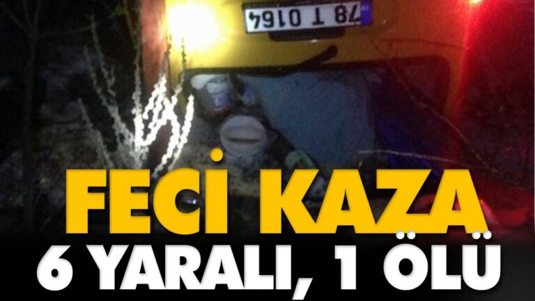 CAN PAZARI 6 YARALI 1 ÖLÜ