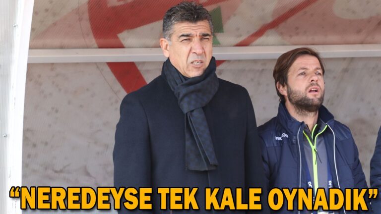 “NEREDEYSE TEK KALE OYNADIK”