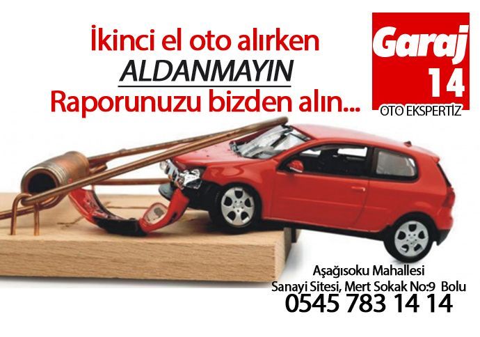 BOLU OTO EKSPERTİZ GARAJ14 BOLU OTO EKSPERTİZ GARAJ14