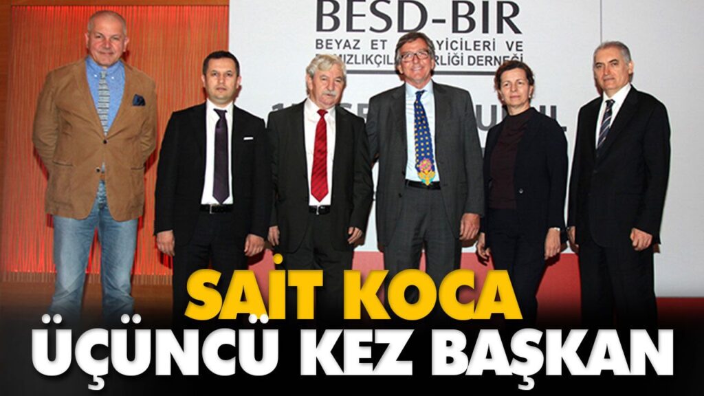 SAİT KOCA, ÜÇÜNCÜ KEZ BAŞKAN SAİT KOCA, ÜÇÜNCÜ KEZ BAŞKAN