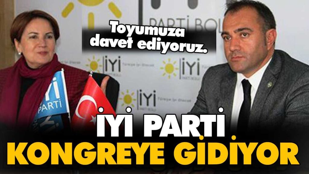 Bolu İyi Parti kongreye gidiyor Bolu İyi Parti kongreye gidiyor