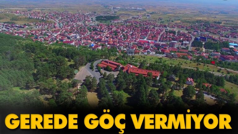 GEREDE GÖÇ VERMİYOR
