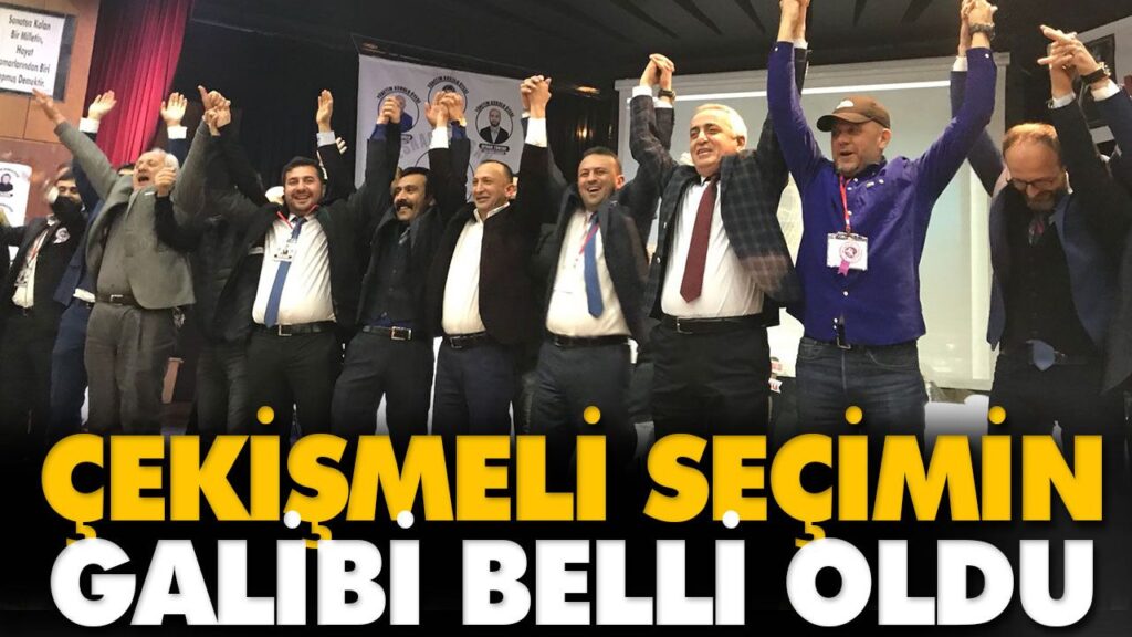ÇEKİŞMELİ SEÇİMİN GALİBİ BELLİ OLDU ÇEKİŞMELİ SEÇİMİN GALİBİ BELLİ OLDU