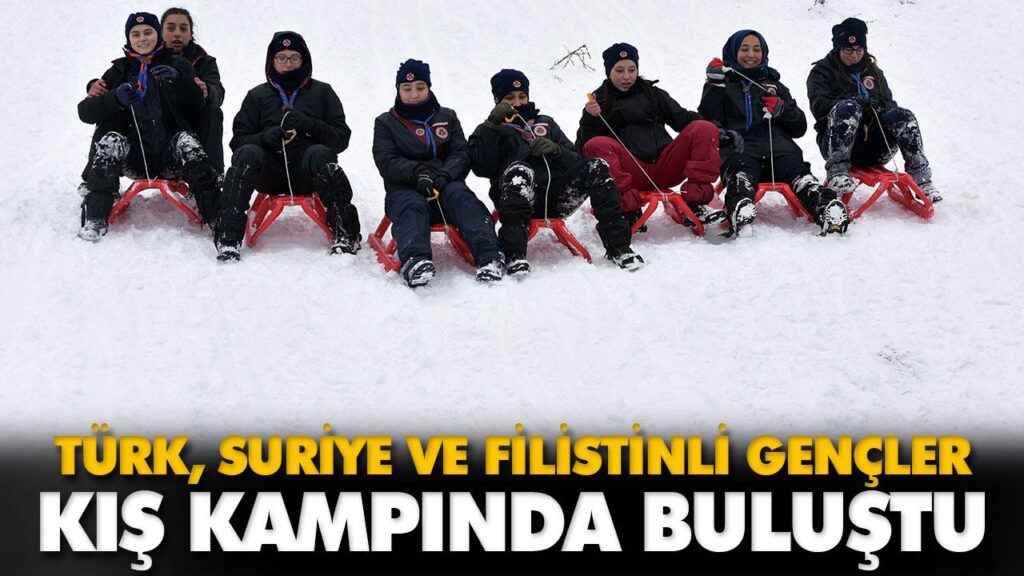 KIŞ KAMPINDA BULUŞTULAR