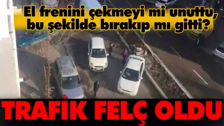 Trafiği ‘felç’ etti