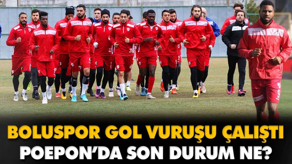 BOLUSPOR GOL VURUŞU ÇALIŞTI BOLUSPOR GOL VURUŞU ÇALIŞTI