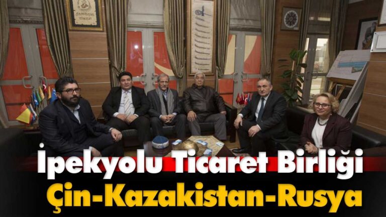 Kazak heyetten ziyaret