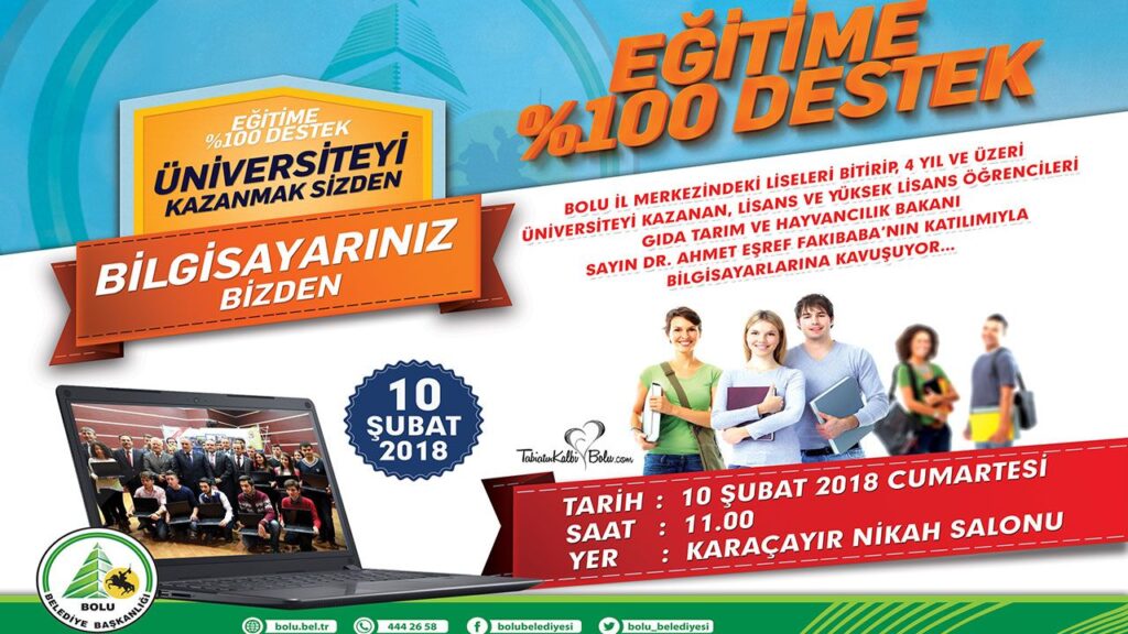 LAPTOPLAR CUMARTESİ GÜNÜ DAĞITILACAK LAPTOPLAR CUMARTESİ GÜNÜ DAĞITILACAK