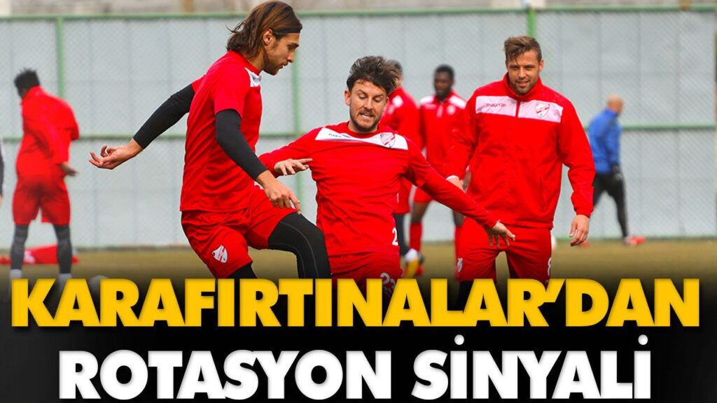 KARAFIRTINALAR’DAN ROTASYON SİNYALİ KARAFIRTINALAR’DAN ROTASYON SİNYALİ