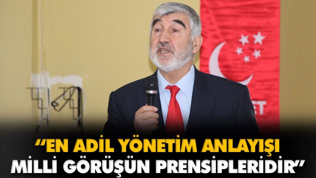“EN ADİL YÖNETİM ANLAYIŞI MİLLİ GÖRÜŞÜN PRENSİPLER “EN ADİL YÖNETİM ANLAYIŞI MİLLİ GÖRÜŞÜN PRENSİPLER