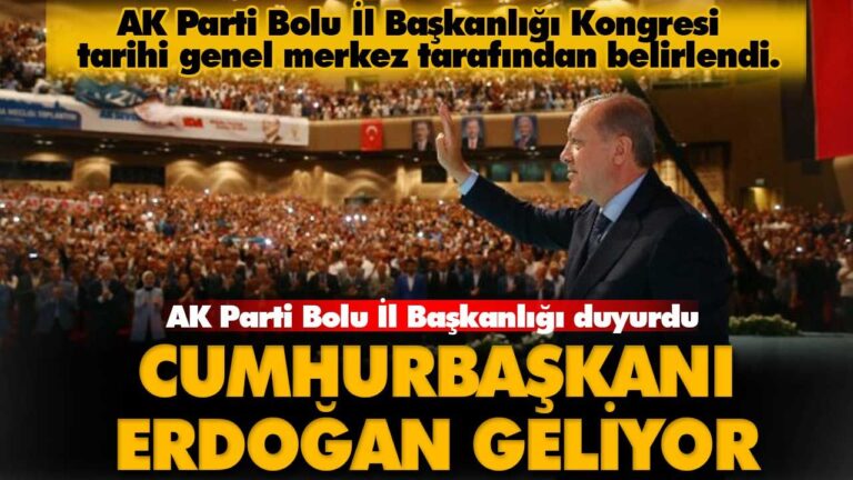 Cumhurbaşkanı Erdoğan geliyor !