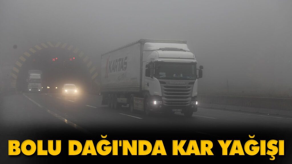 BOLU DAĞI’NDA KAR YAĞIŞI BOLU DAĞI’NDA KAR YAĞIŞI