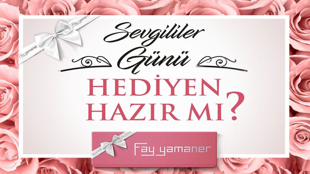 AŞKINIZI FAY YAMANER İLE KUTLAYIN! AŞKINIZI FAY YAMANER İLE KUTLAYIN!