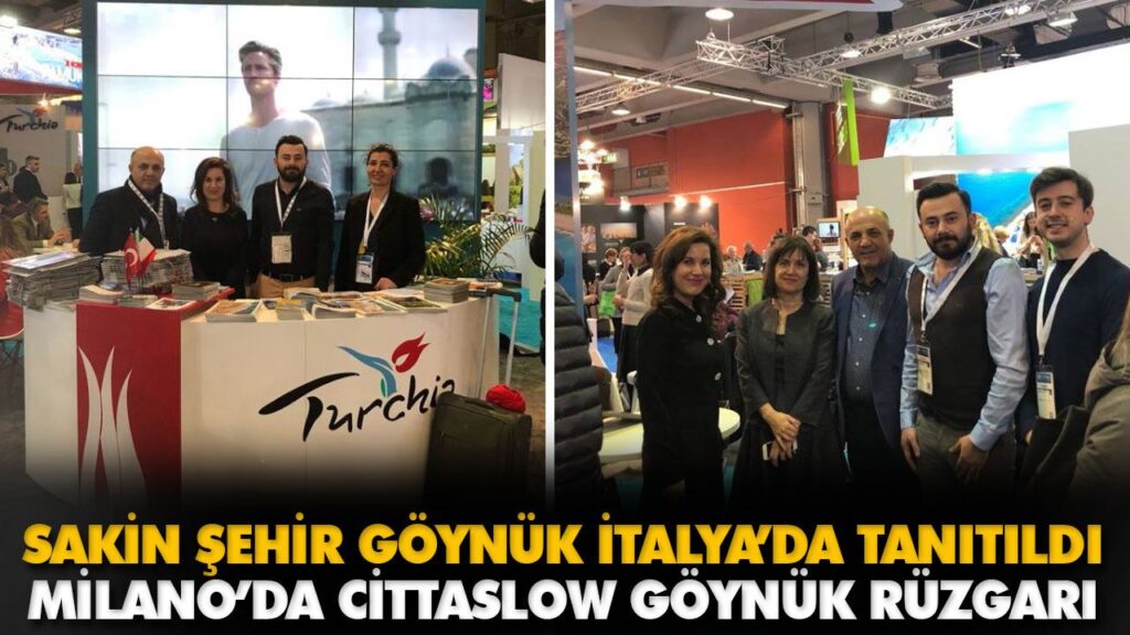 SAKİN ŞEHİR GÖYNÜK İTALYA’DA TANITILDI SAKİN ŞEHİR GÖYNÜK İTALYA’DA TANITILDI