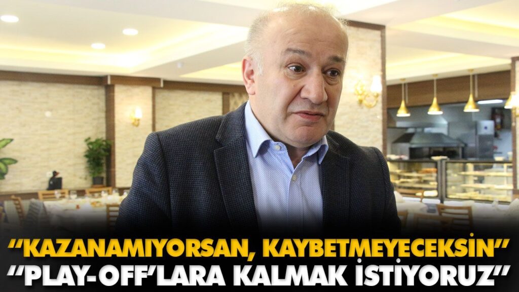 “PLAY-OFF’LARA KALMAK İSTİYORUZ” “PLAY-OFF’LARA KALMAK İSTİYORUZ”