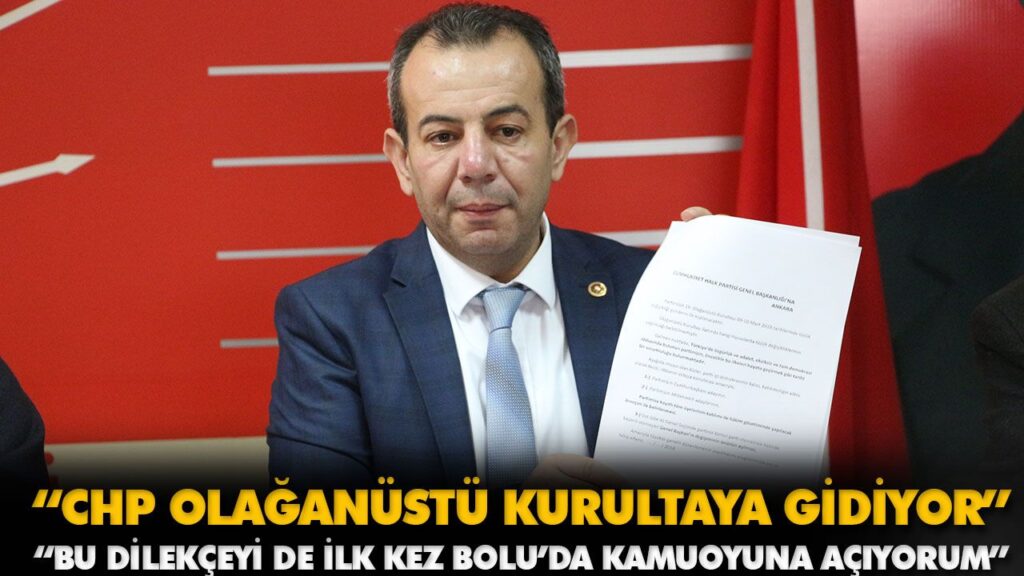 “BU DİLEKÇEYİ DE İLK KEZ BOLU’DA KAMUOYUNA AÇIYORU “BU DİLEKÇEYİ DE İLK KEZ BOLU’DA KAMUOYUNA AÇIYORU