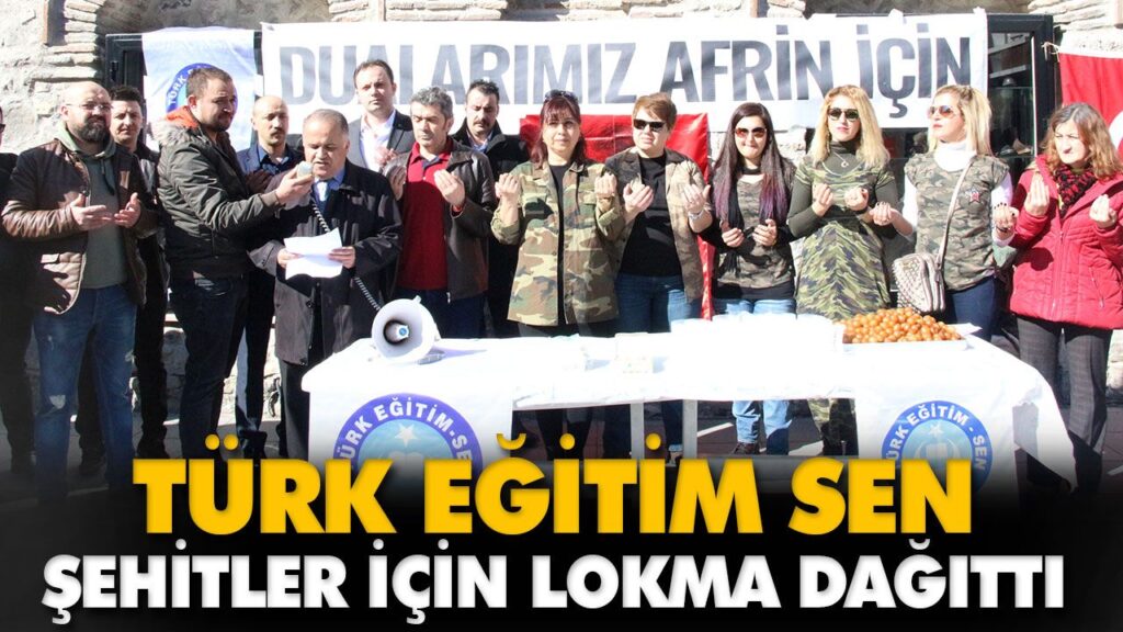 TÜRK EĞİTİM SEN LOKMA DAĞITTI TÜRK EĞİTİM SEN LOKMA DAĞITTI
