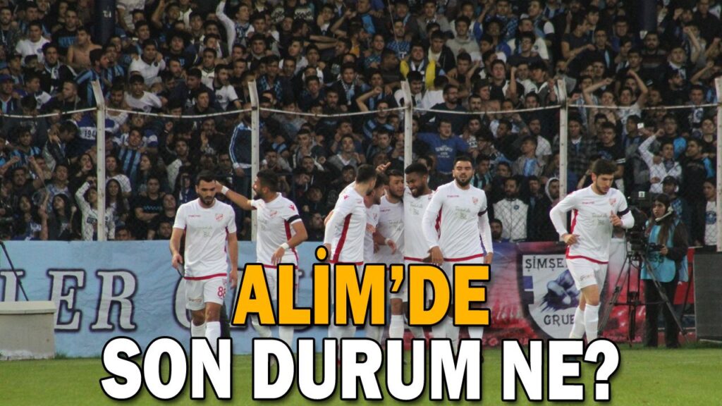 ALİM’DE SON DURUM NE? ALİM’DE SON DURUM NE?