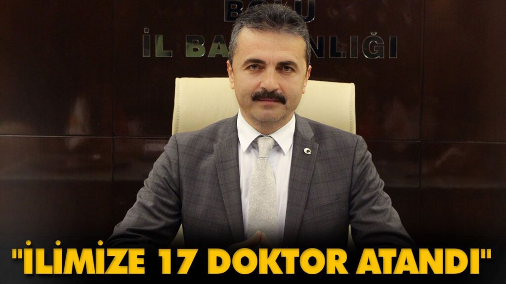 “İLİMİZE 17 DOKTOR ATANDI” “İLİMİZE 17 DOKTOR ATANDI”